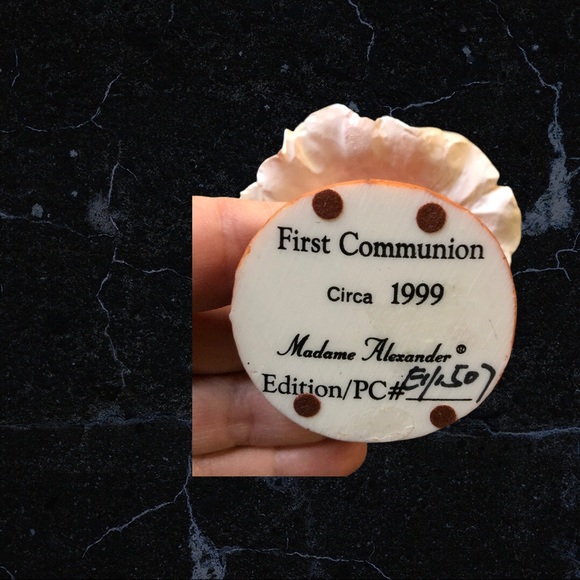 Madame Alexander First Holy Communion Girl Statuette, Cake Topper, Collectible - Picture 6 of 11